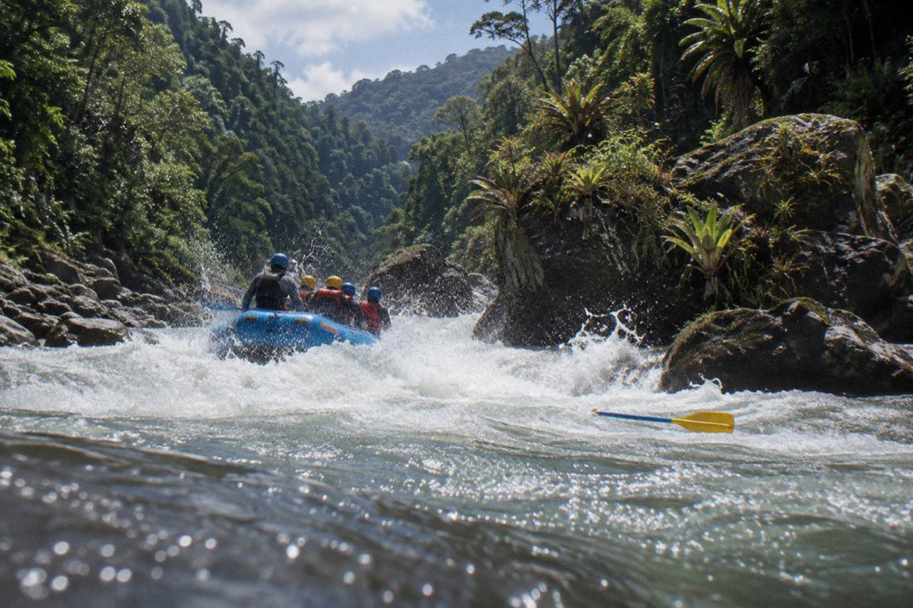 From San José: Pacuare River Class 3 & 4 Rafting Day Trip