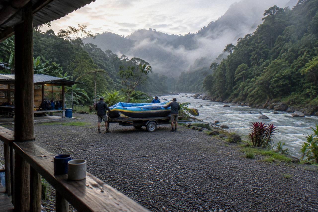 Rafting Pacuare River from Turrialba