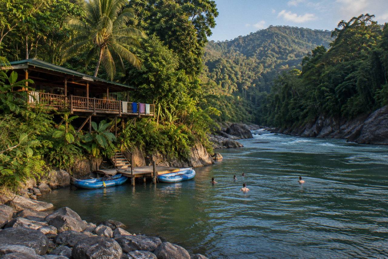 Two-Day Rafting Tour on the Pacuare River Transportation included